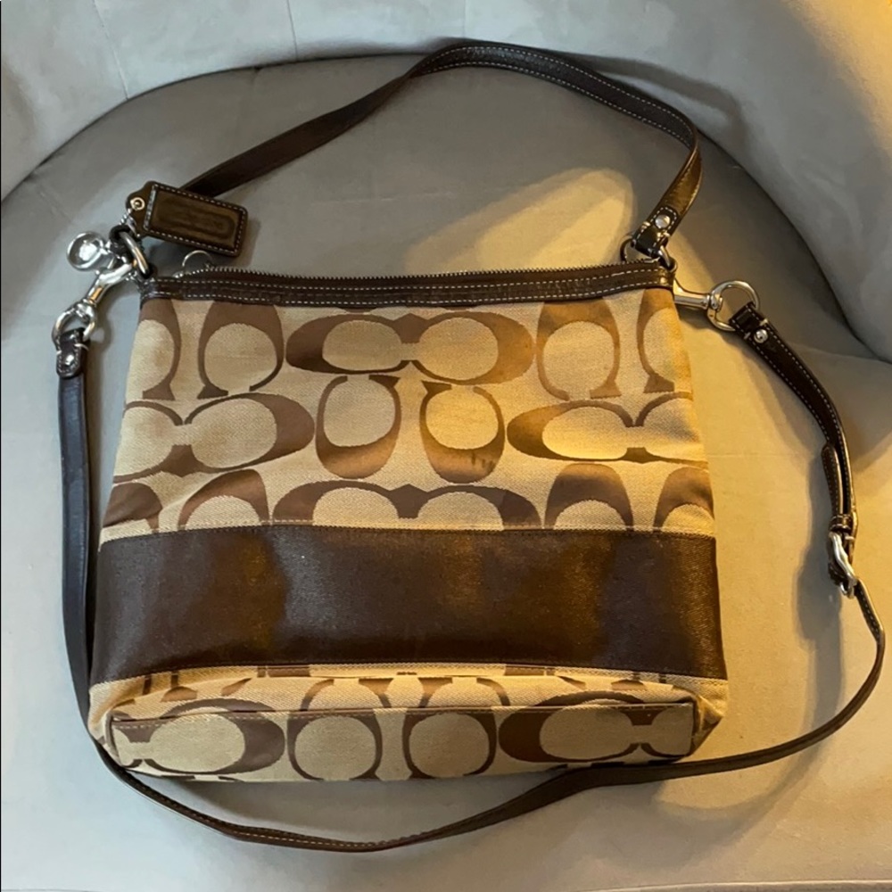 Coach Crossbody purse brown